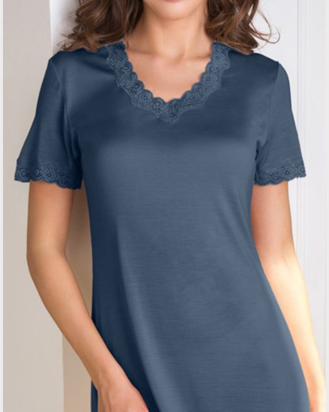 Silk Jersey-Nattøy-Lady Avenue-Aandahls