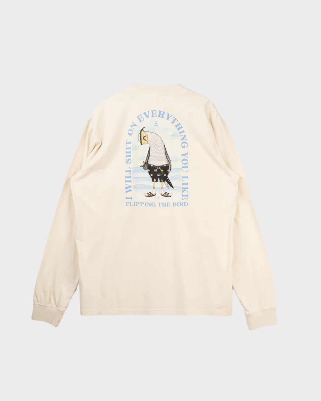 Back Flipping boxfit ls tee-Genser-Lakor-Aandahls