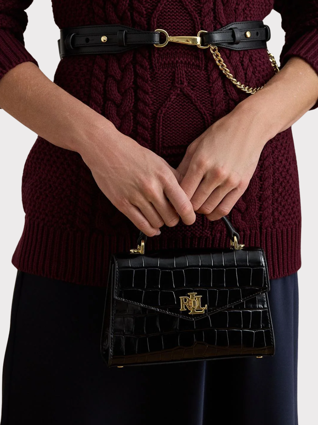 Farrah Sm-Satchel-Small-Veske-Lauren Ralph Lauren-Aandahls