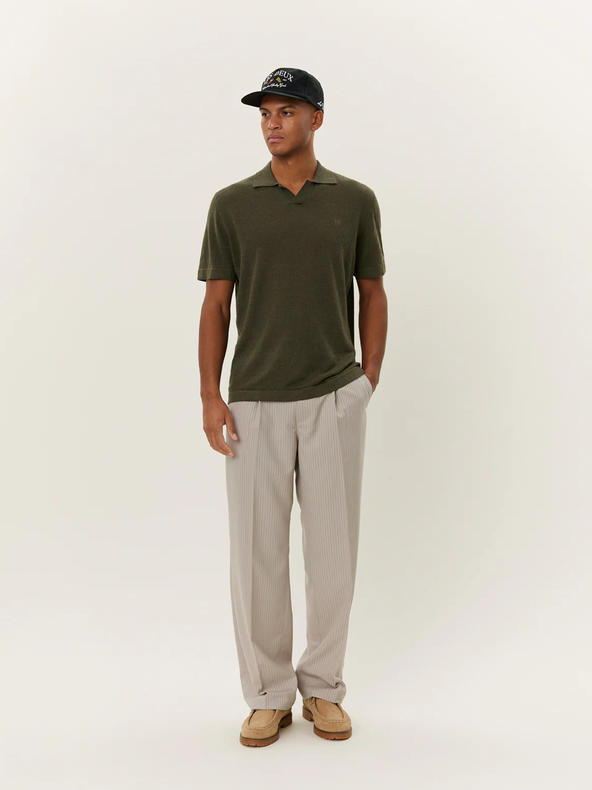 Emmanuel Polo Knit-T-shirt-Les Deux-Aandahls