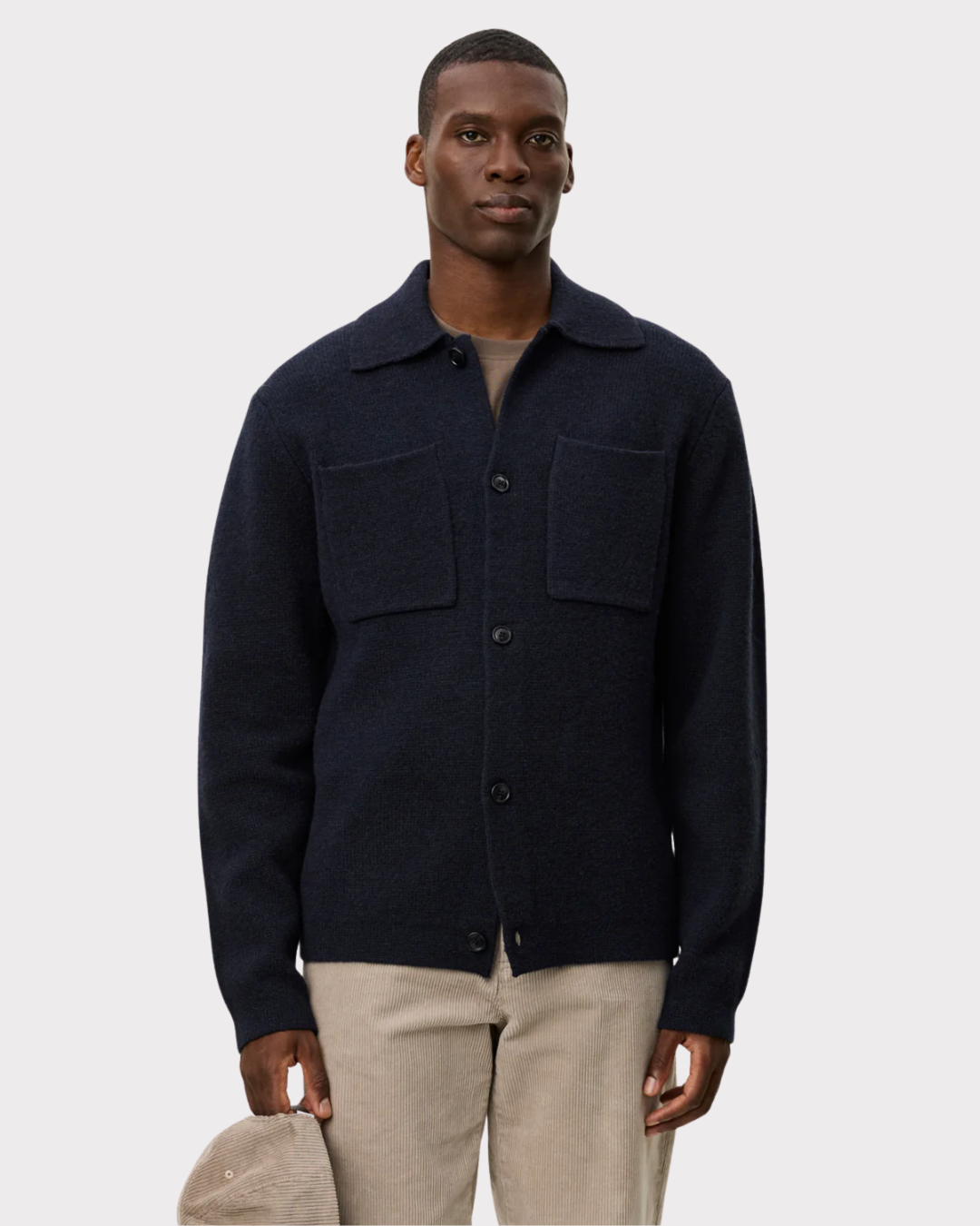 Fischer Milano Knit Overshirt-Skjorte-Les Deux-Aandahls