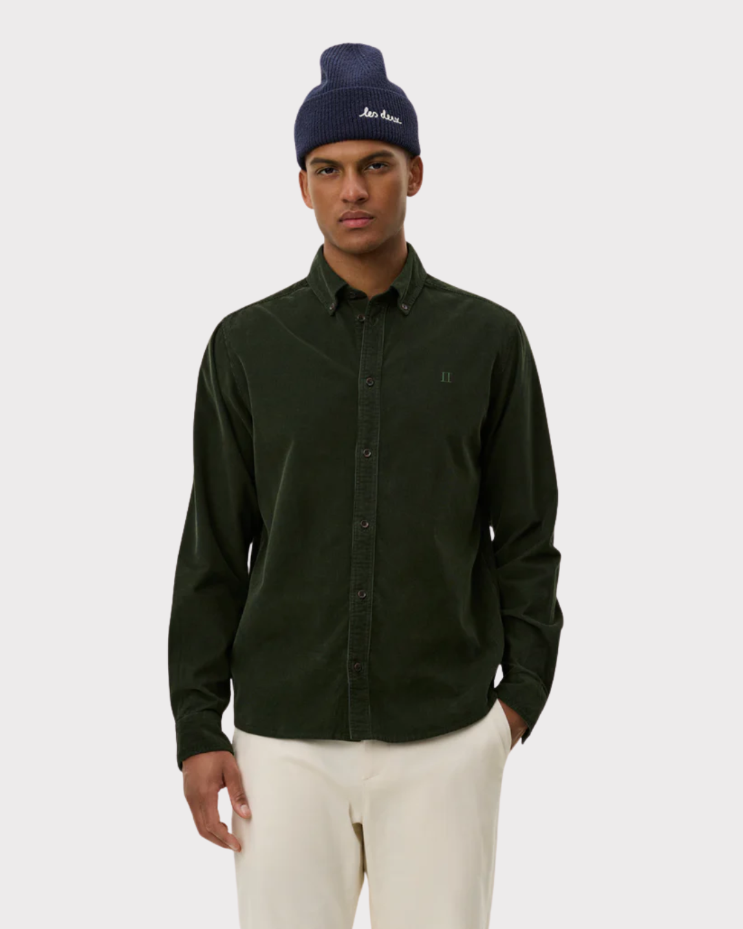 Konrad Pinwale Corduroy Shirt-Skjorte-Les Deux-Aandahls