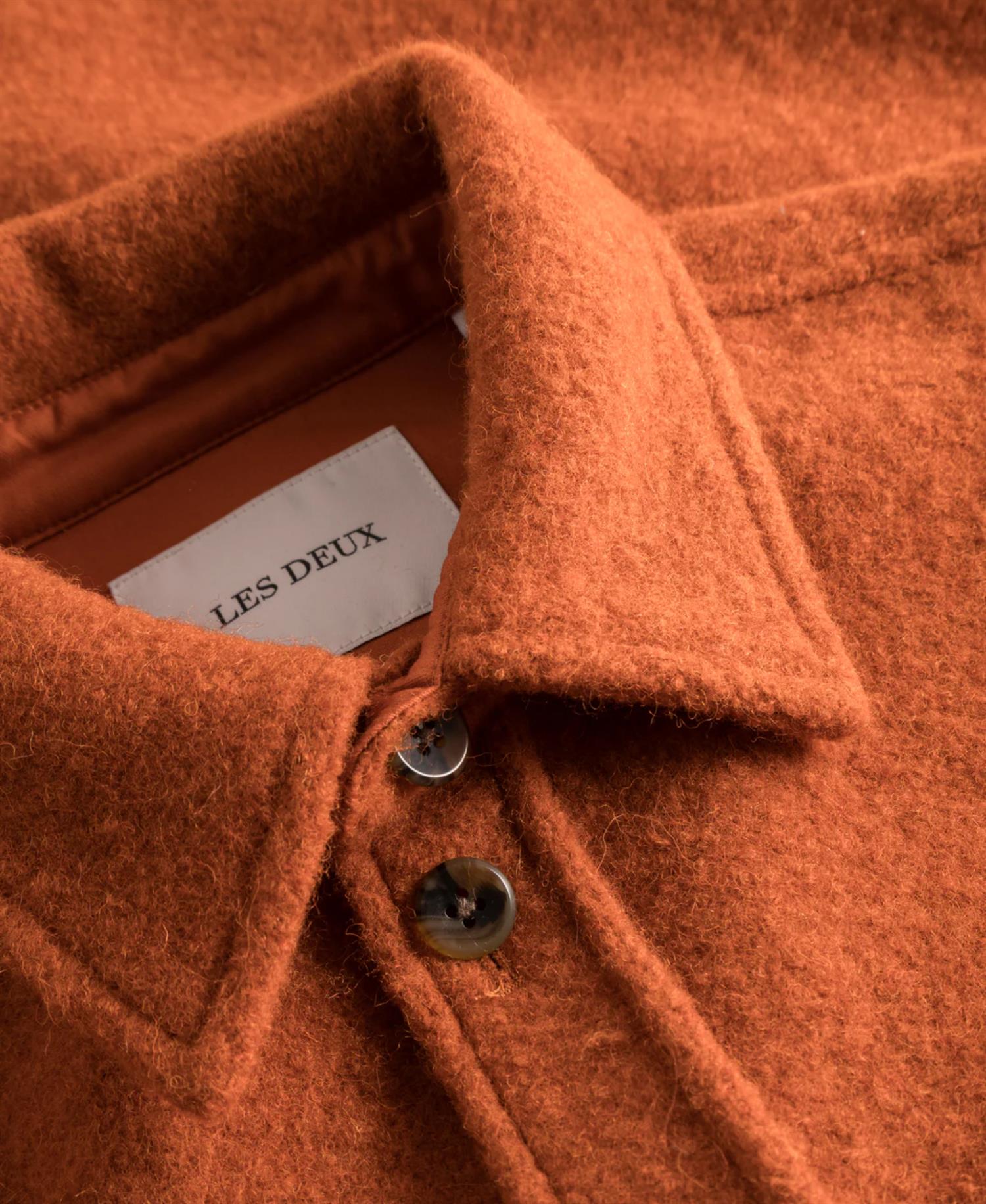 Lennon Bouclé Overshirt-Skjorter-Les Deux-Aandahls