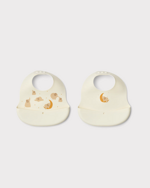 Ember Printed Bib 2-pack-Tilbehør-Liewood-Aandahls