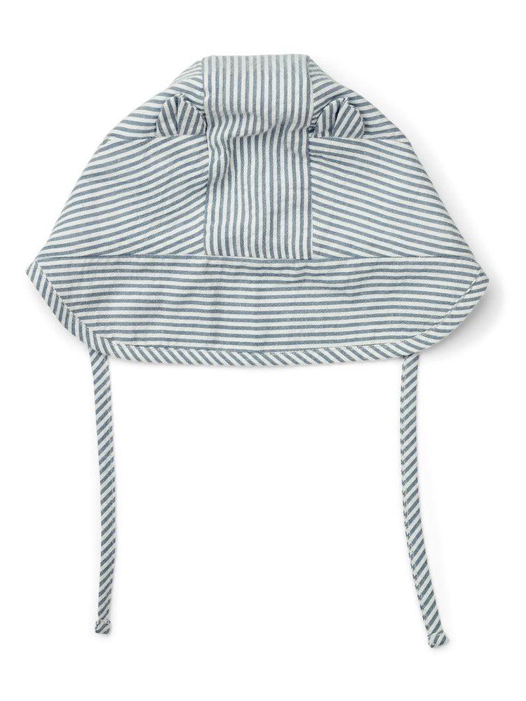 rae baby stripe sun hat-Hodeplagg-Liewood-Aandahls
