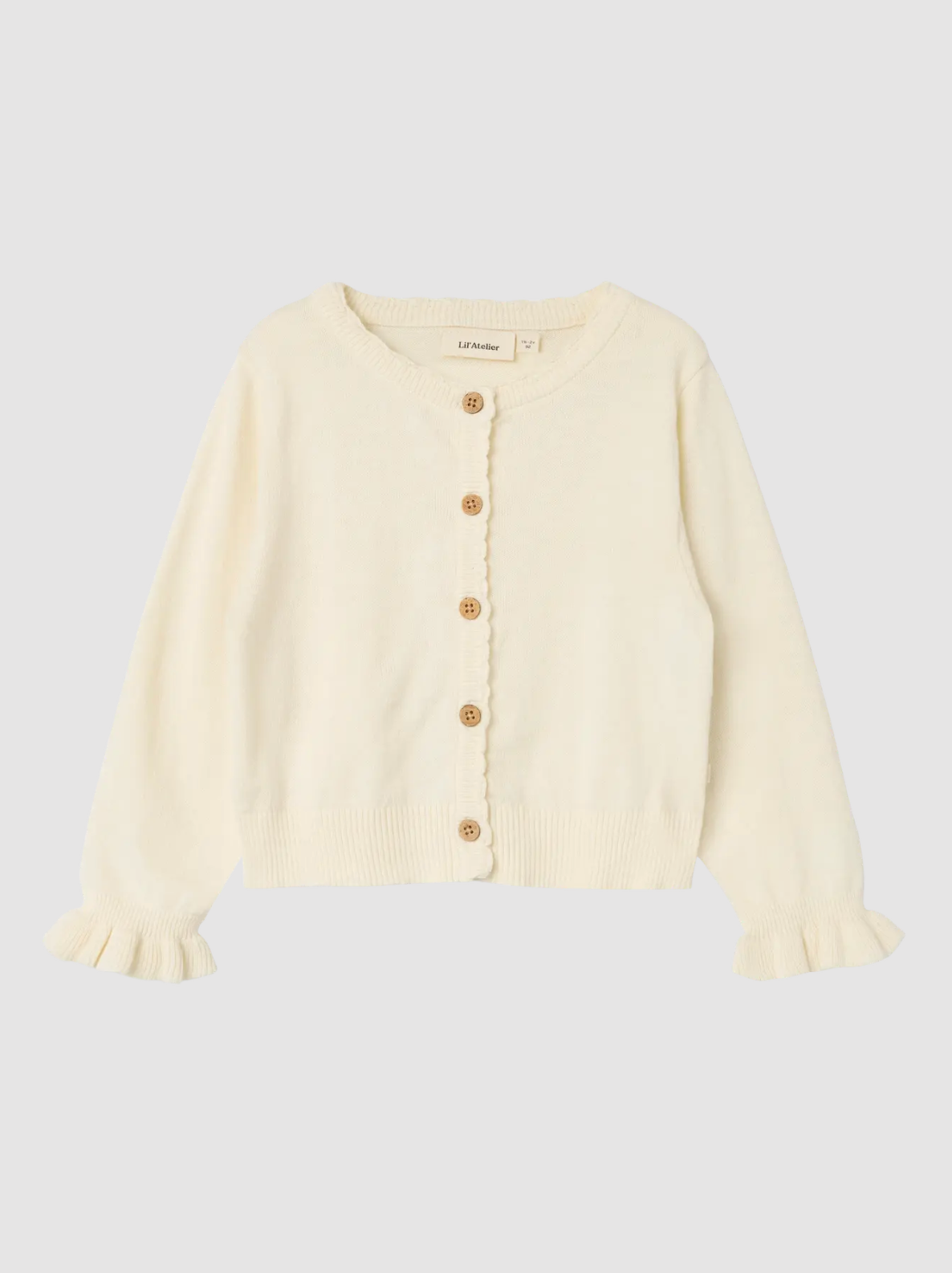 Nbffauci fia LS short knit card lil-Strikk-Lil-Atelier-Aandahls