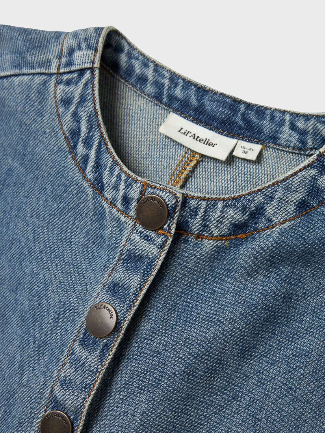 NMFKarole LS DNM Shirte 4016-CJ LIL-Skjorte-Lil-Atelier-Aandahls
