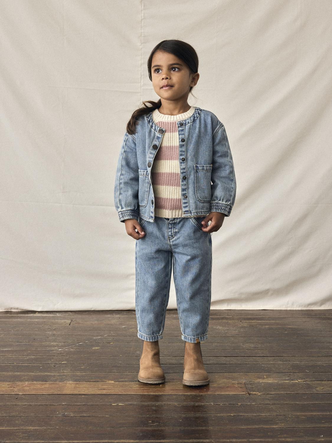 NMFKarole LS DNM Shirte 4016-CJ LIL-Skjorte-Lil-Atelier-Aandahls