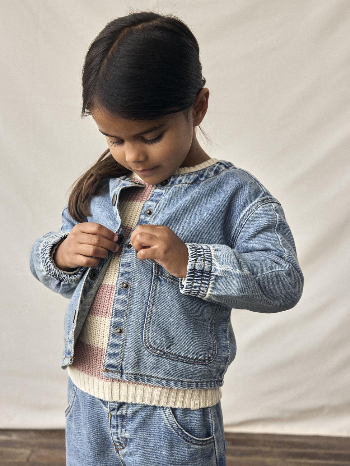 NMFKarole LS DNM Shirte 4016-CJ LIL-Skjorte-Lil-Atelier-Aandahls