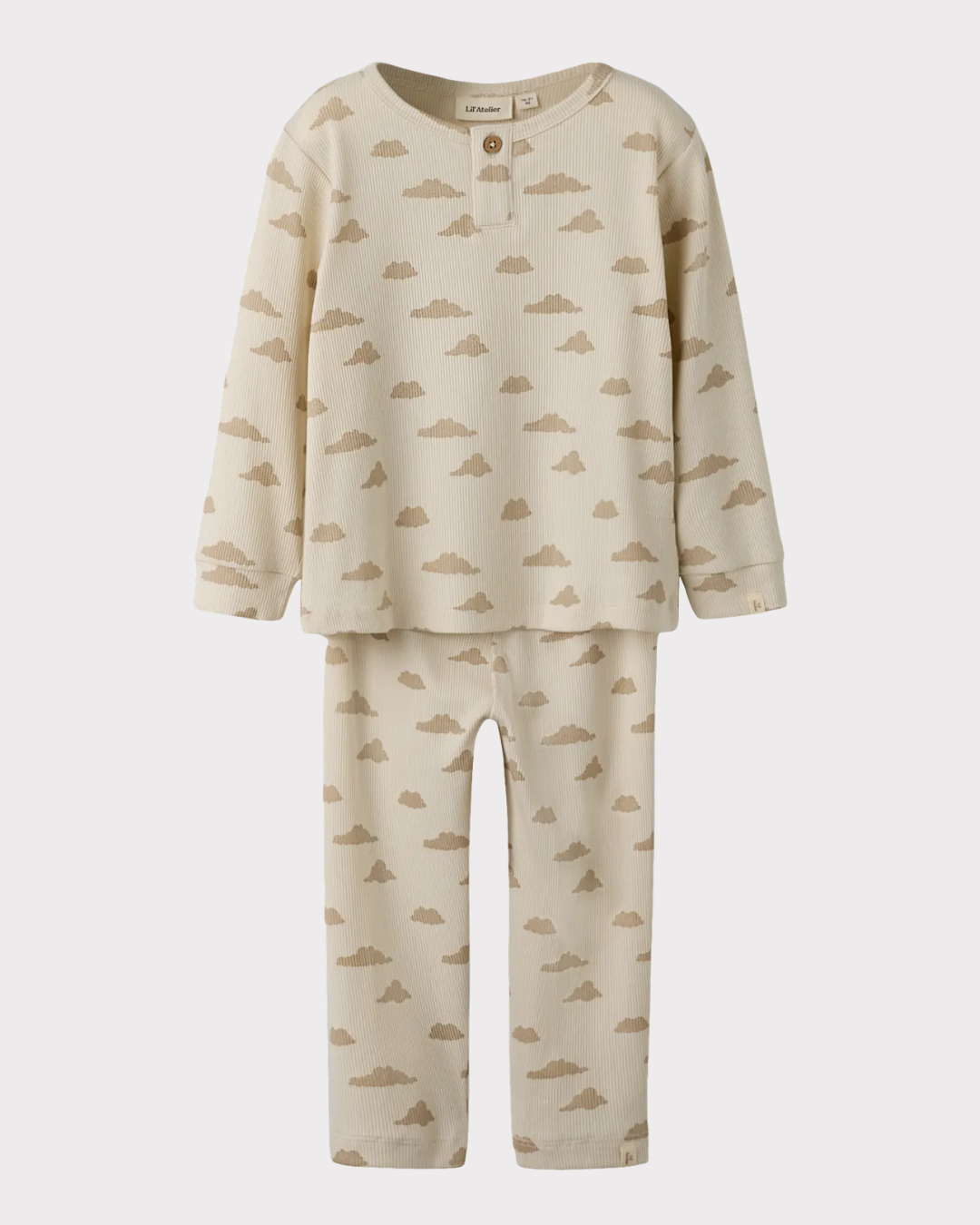 Nmmgago Ls Night Set Lil-Nattøy-Lil-Atelier-Aandahls