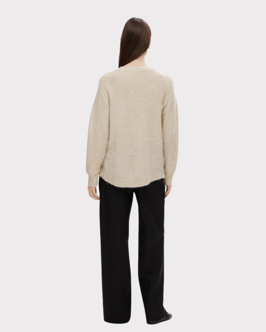 lulu Ls Knit O-Neck-Strikk-Selected Femme-Aandahls