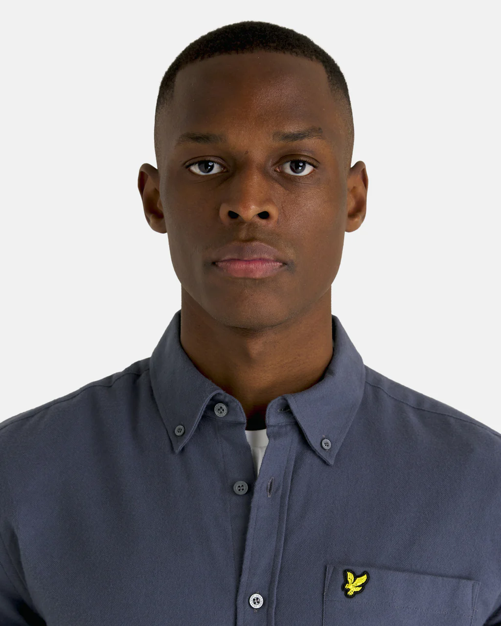 Plain Flannel Shirt-Skjorte-Lyle & Scott-Aandahls