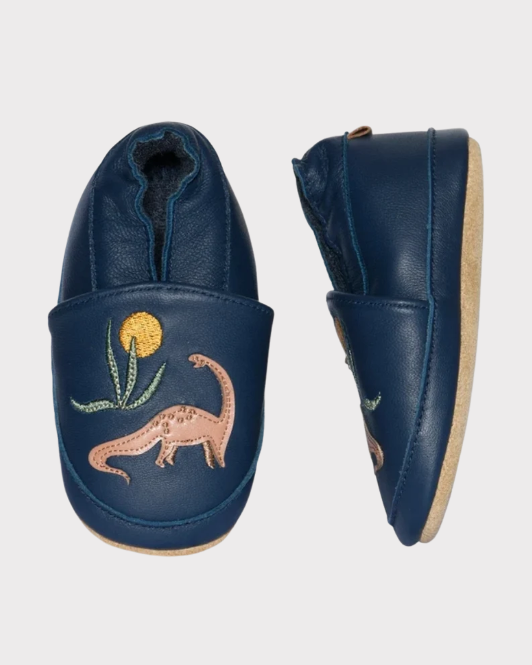 Dinosar Leather Slippers