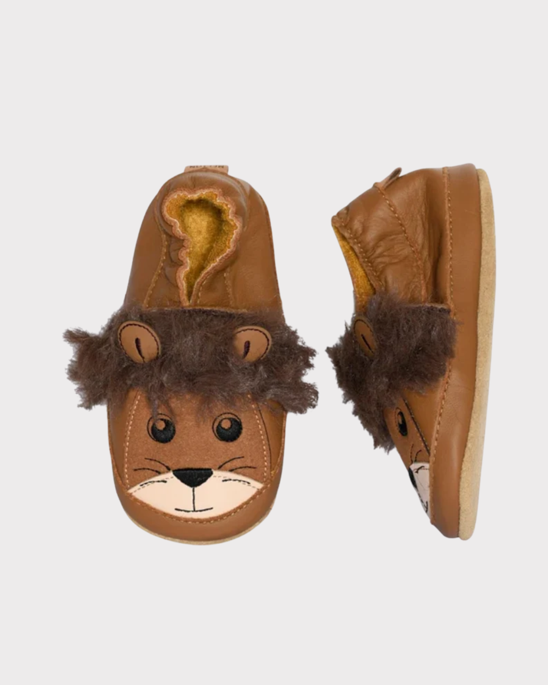 Lion leather slippers-Sko-Melton-Aandahls