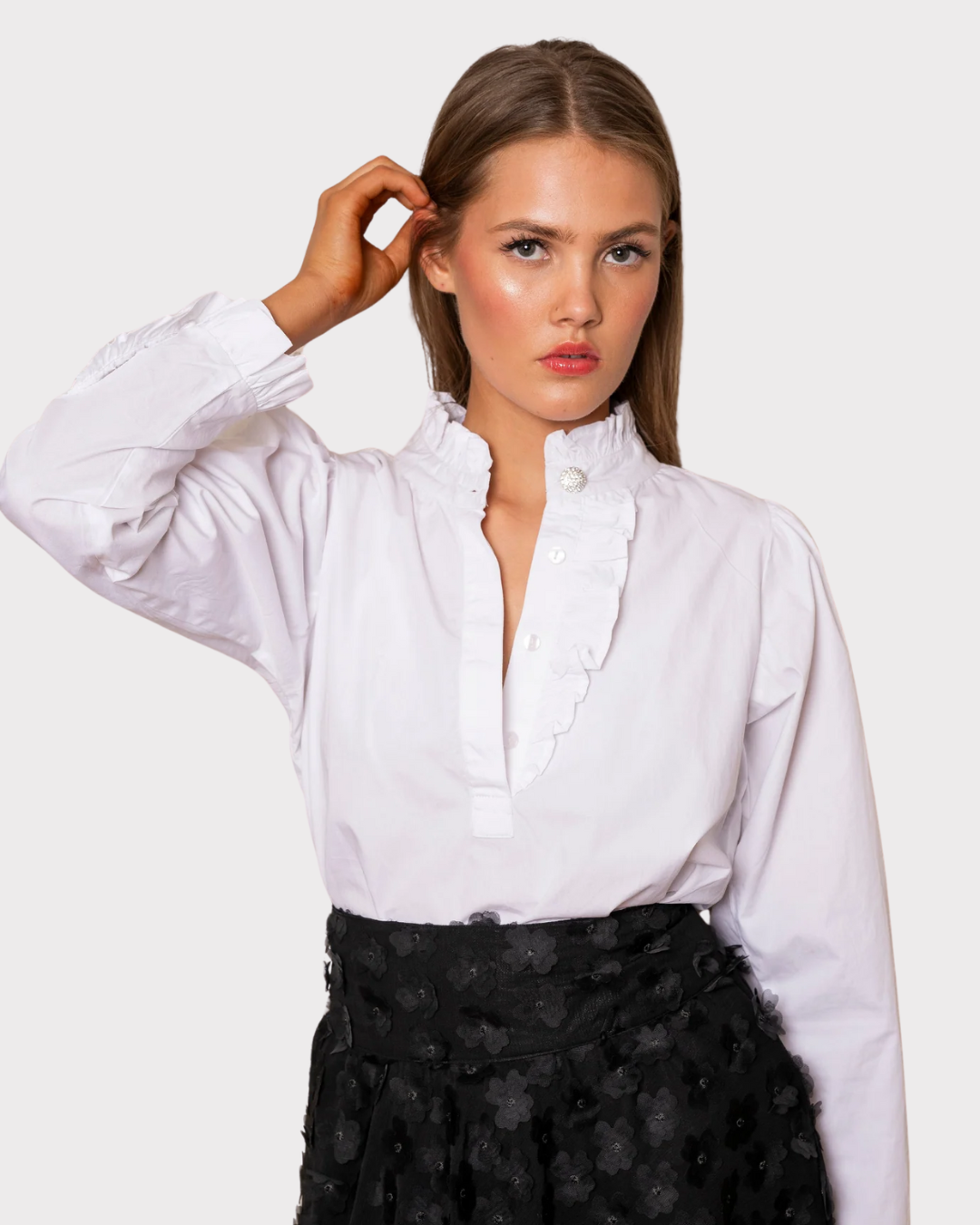 Ella Blouse-Bluser-MISSMAYA-Aandahls
