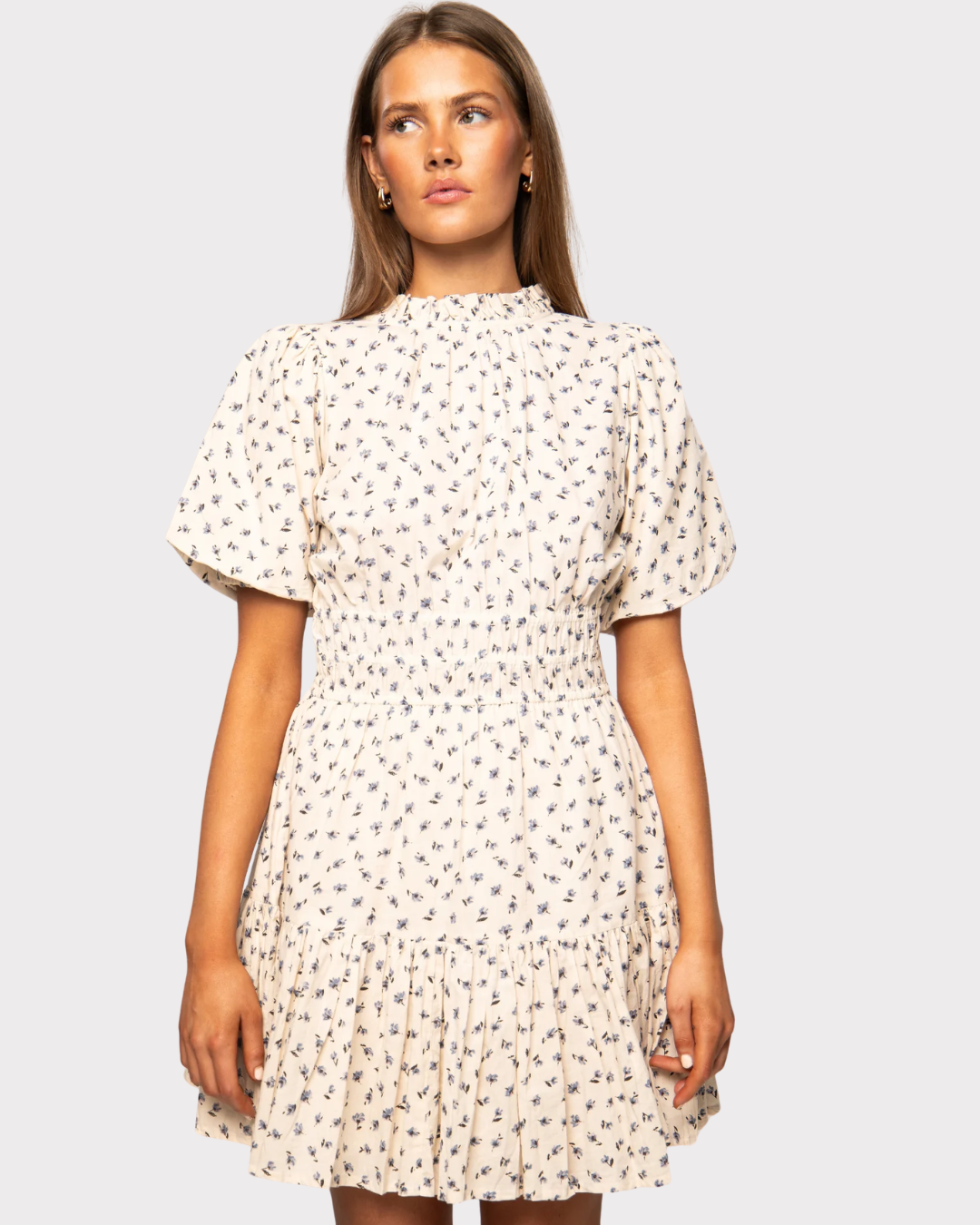 Louann Dress Petite Florals-Kjole-MISSMAYA-Aandahls
