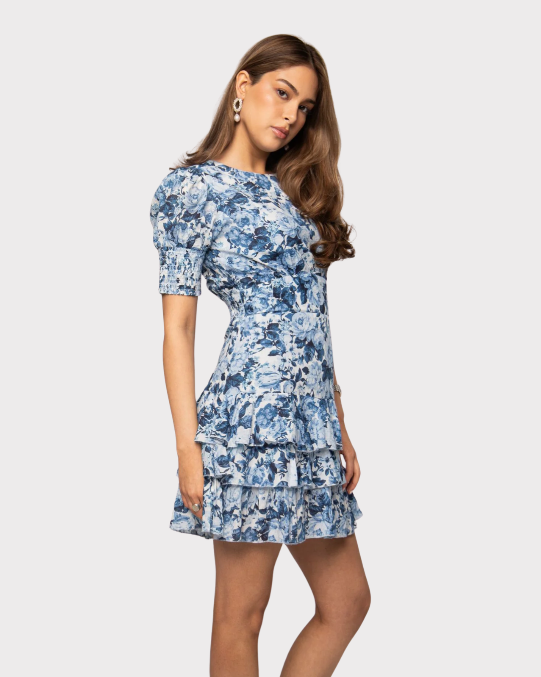 Penelope dress blue