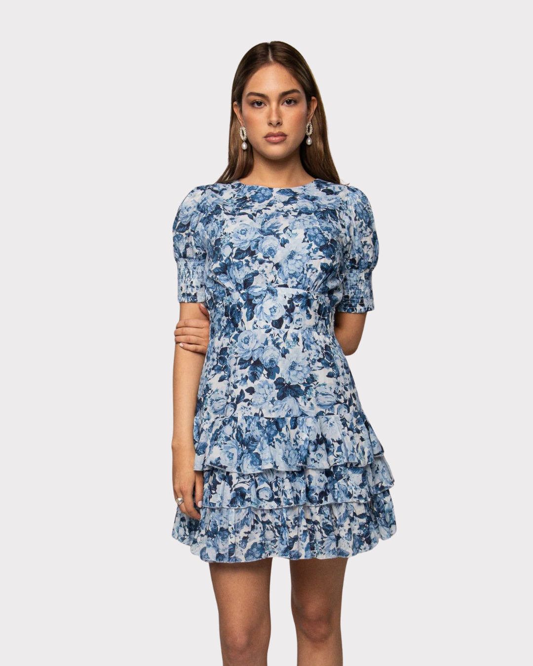 Penelope dress blue