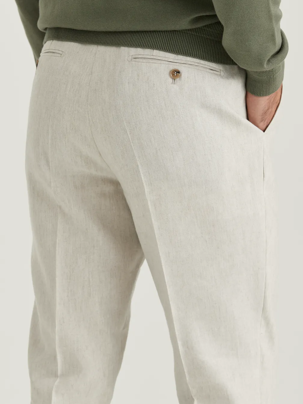 Bobby Linen Suit Trs-Bukser-Morris-Aandahls
