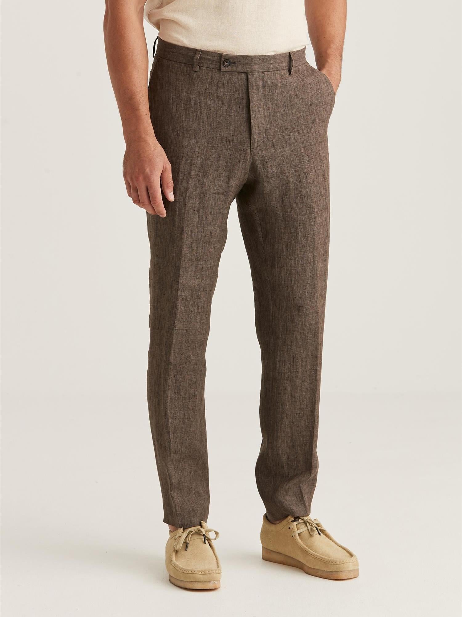 Bobby Linen Suit Trs-Bukser-Morris-Aandahls