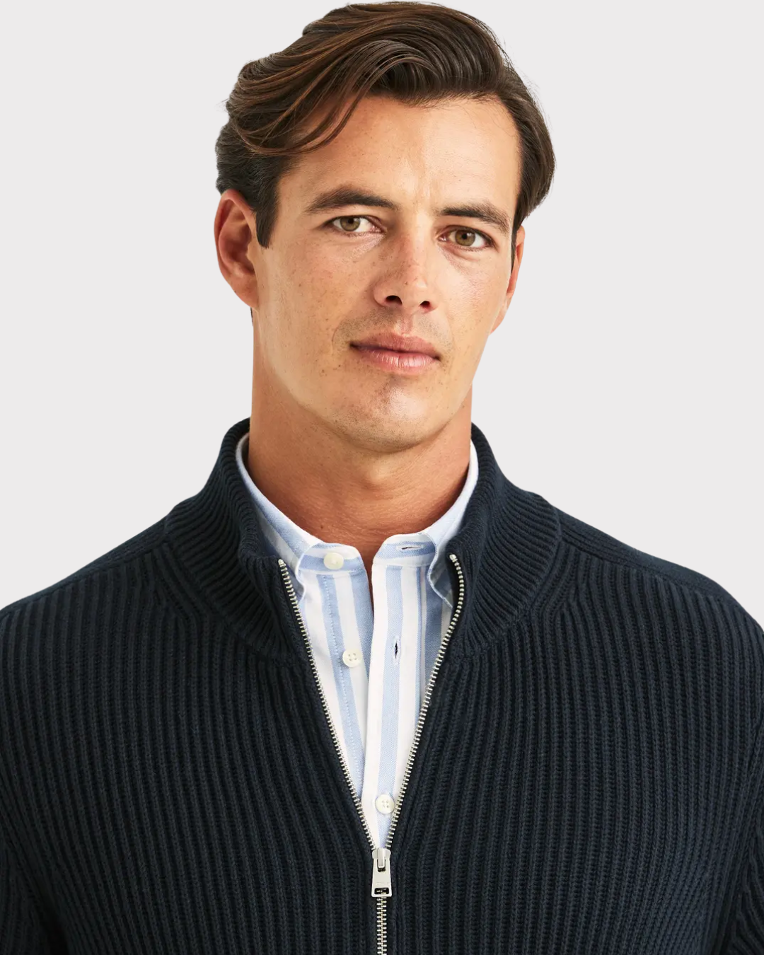 Brenton Zip Cardigan-Genser-Morris-Aandahls