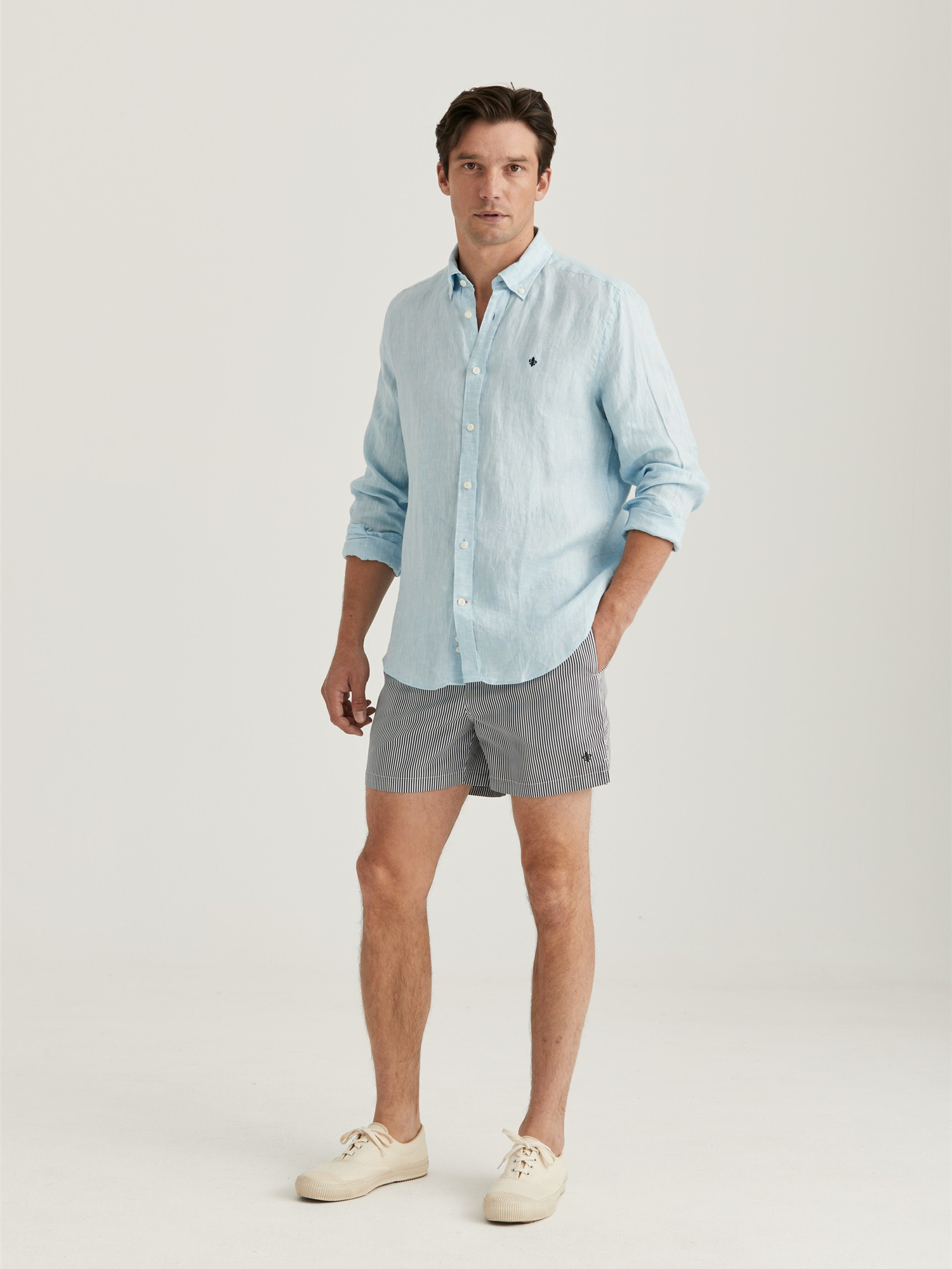 Douglas BD Linen Shirt LS-Skjorter-Morris-Aandahls