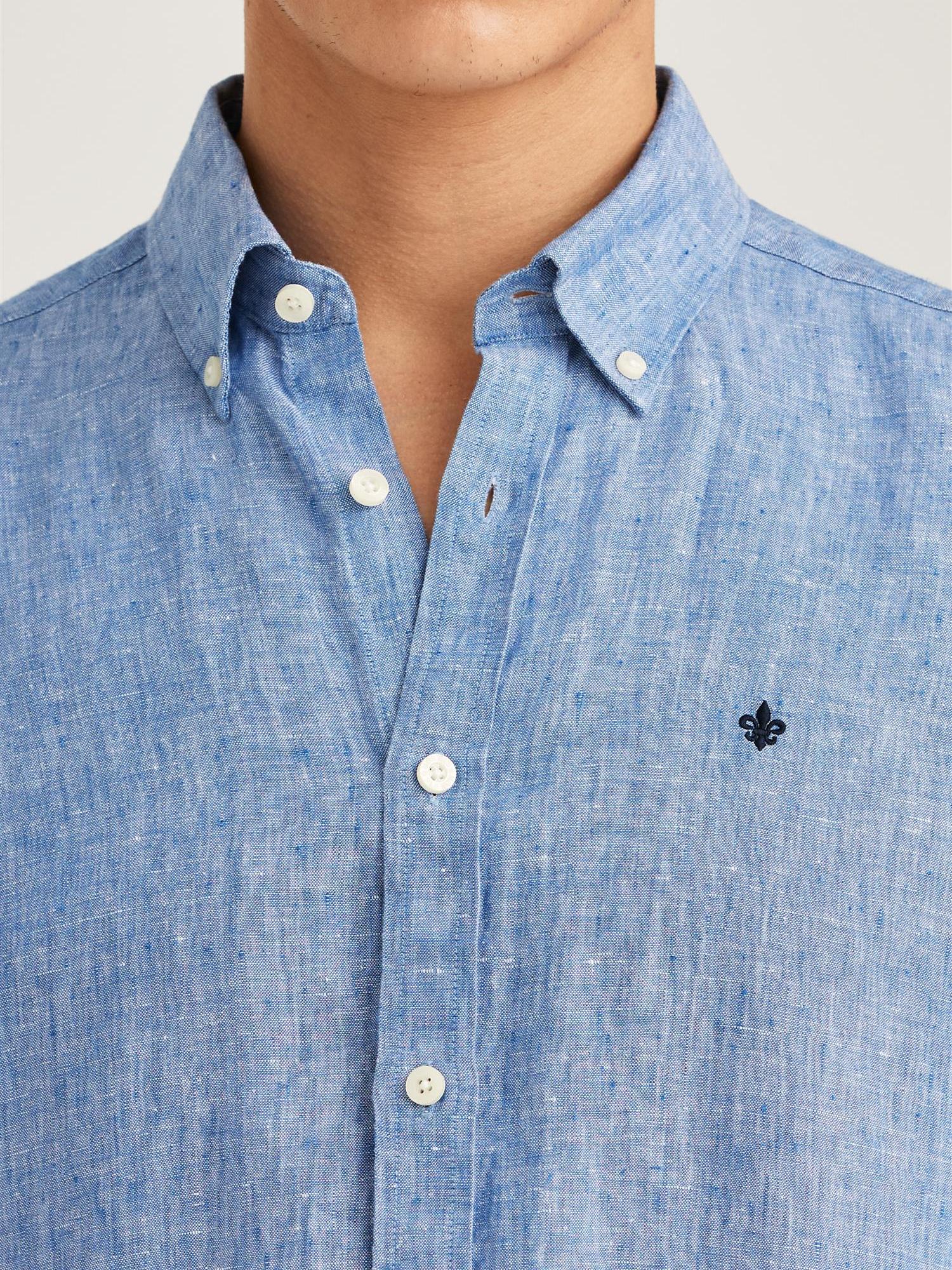 Douglas BD Linen Shirt LS-Skjorter-Morris-Aandahls