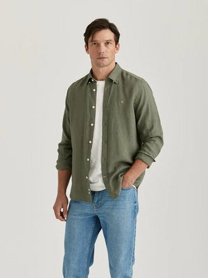 Douglas BD Linen Shirt LS-Skjorter-Morris-Aandahls