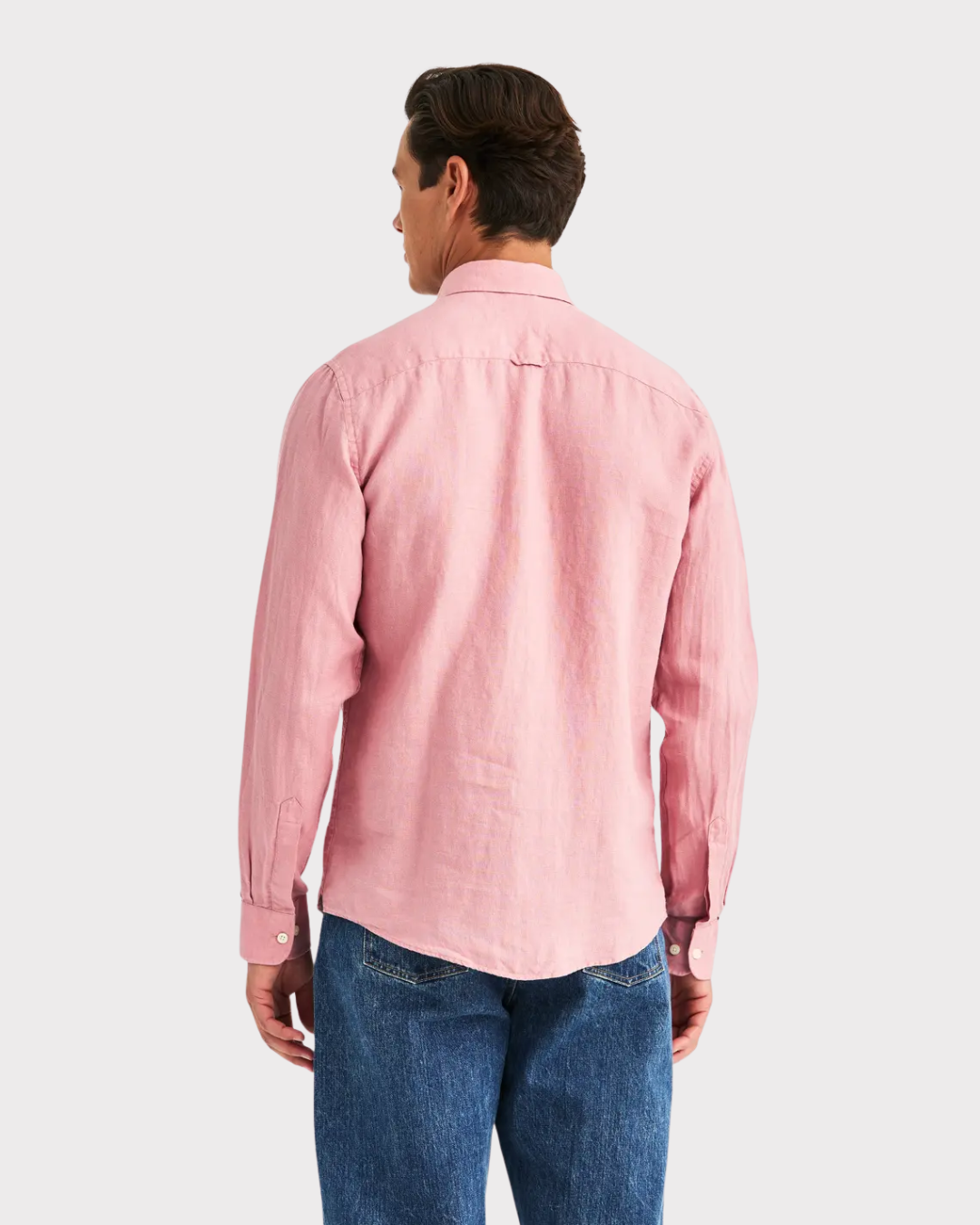 Douglas Linen Shirt Classic Fit-Skjorte-Morris-Aandahls