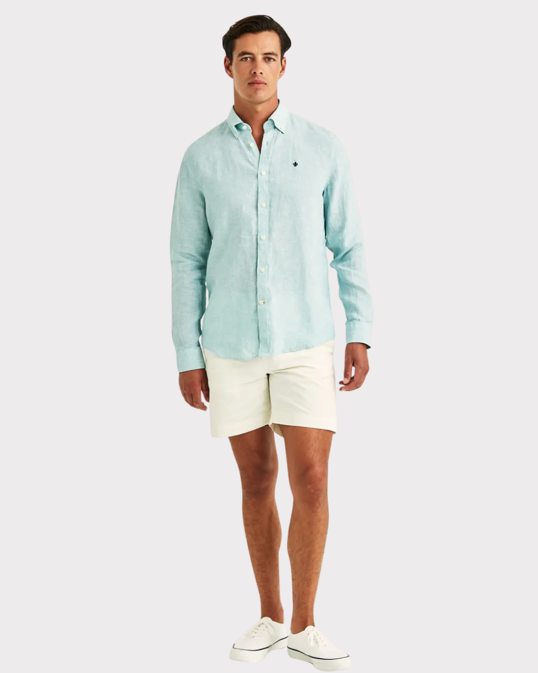 Douglas Linen Shirt Classic Fit-Skjorte-Morris-Aandahls
