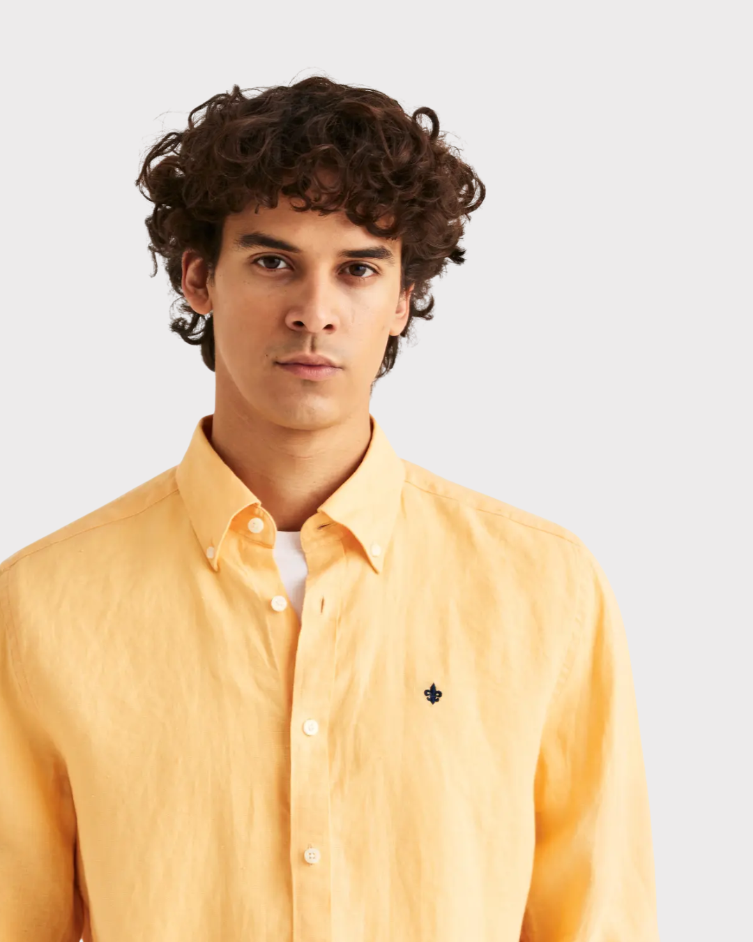 Douglas Linen Shirt Classic Fit-Skjorte-Morris-Aandahls