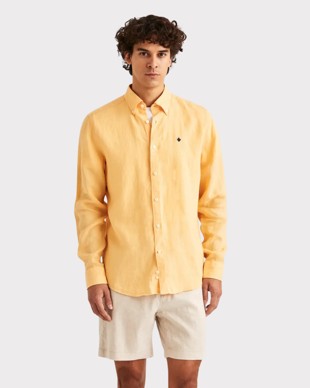 Douglas Linen Shirt Classic Fit-Skjorte-Morris-Aandahls