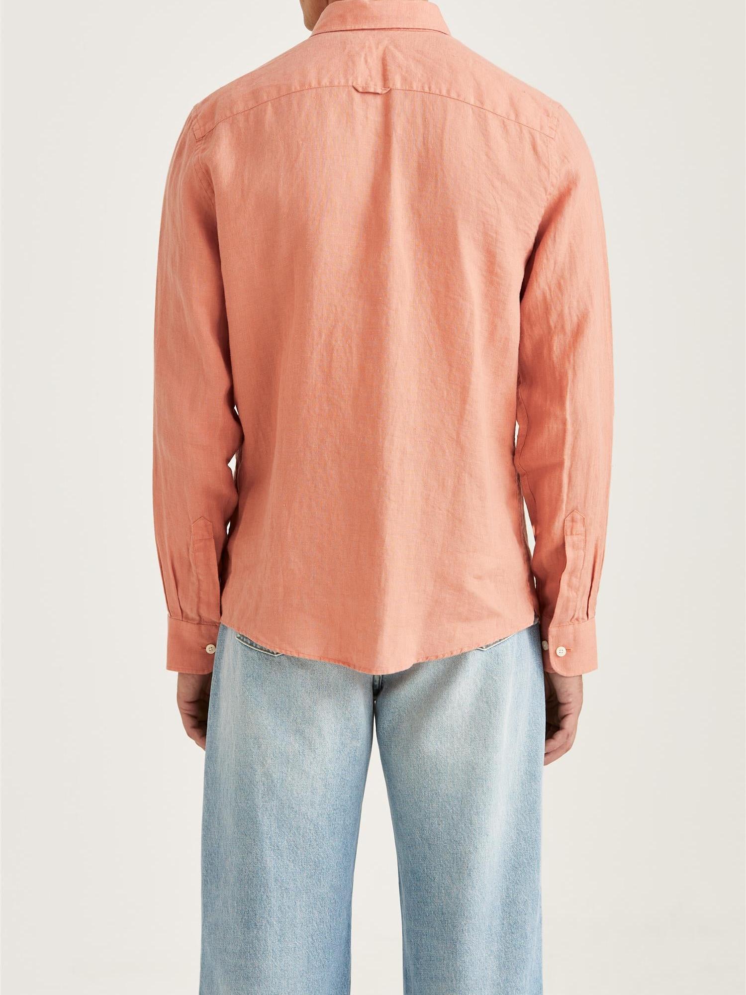 Douglas Linen Shirt Classic Fit-Skjorter-Morris-Aandahls