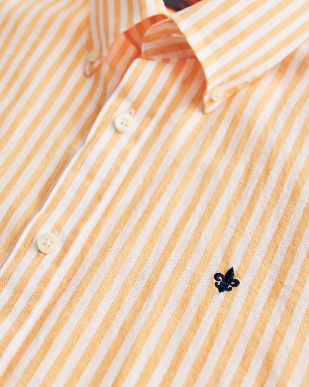Douglas Linen Stripe Shirt Classic Fit-Skjorte-Morris-Aandahls