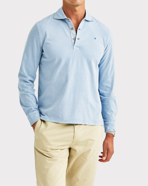 Harland LS Polo Shirt-Genser-Morris-Aandahls