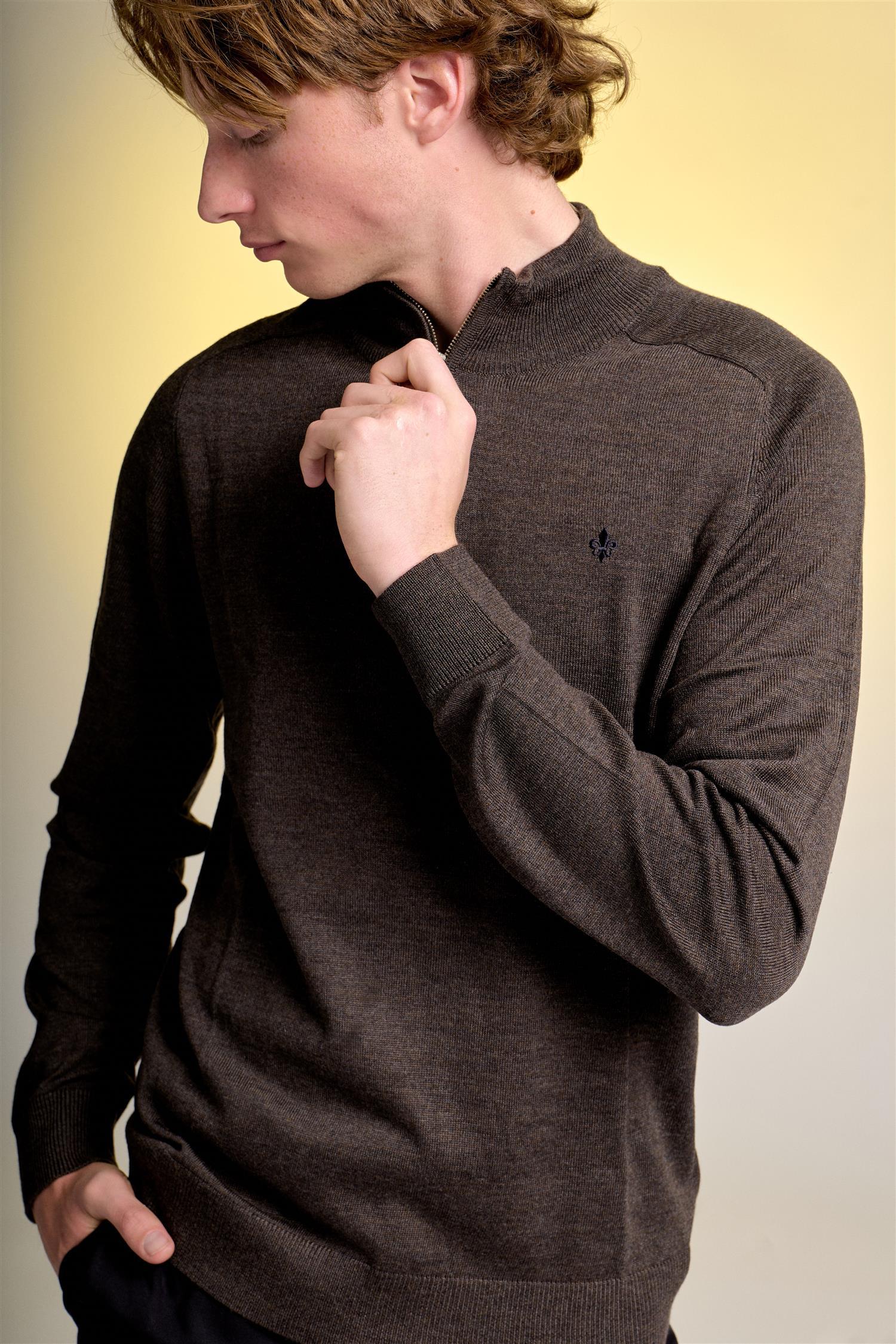 John Half Zip-Genser-Morris-Aandahls