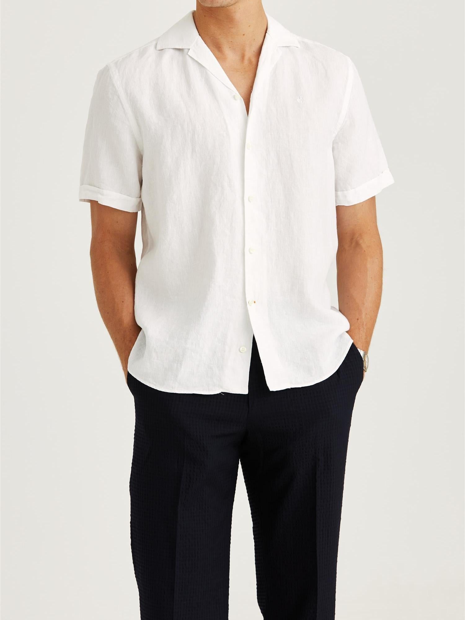 Resort linen ss shirt-Skjorte-Morris-Aandahls