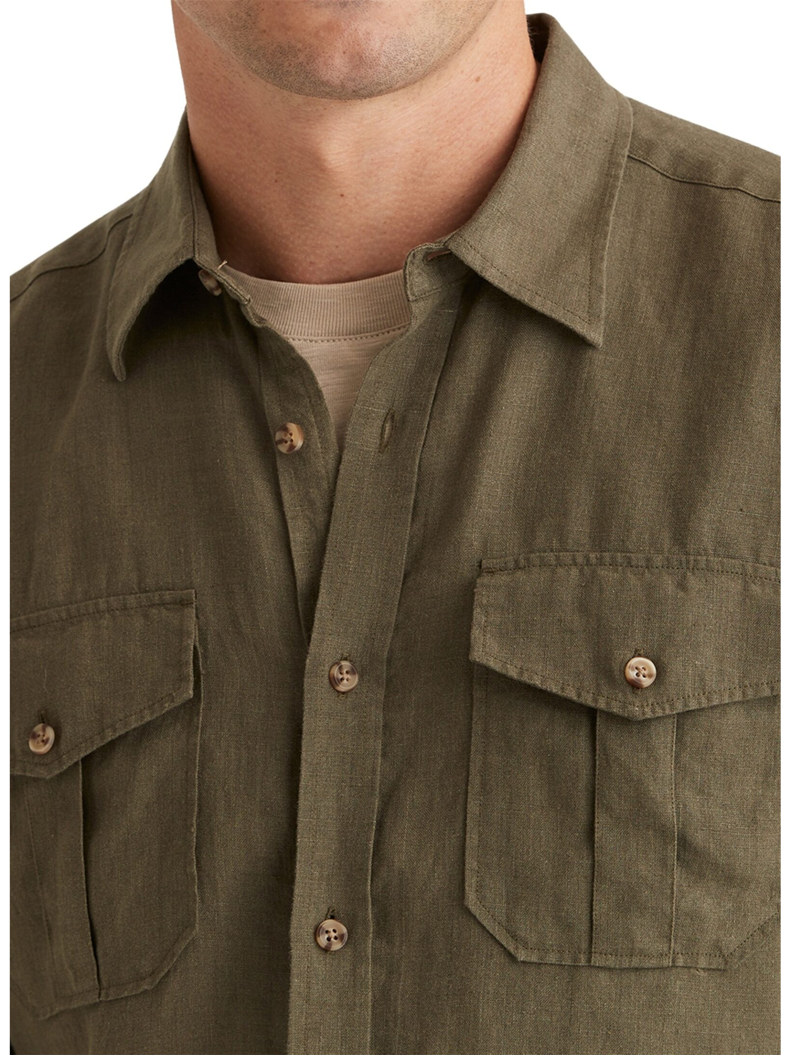 Safari Linen Shirt-Skjorter-Morris-Aandahls