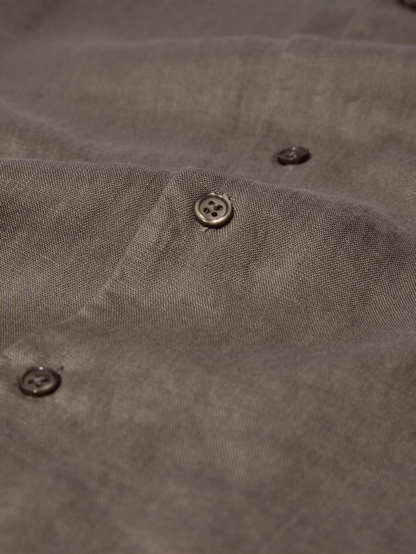 MMGTheo Linen Cuban Shirt-Skjorte-Mos Mosh-Aandahls