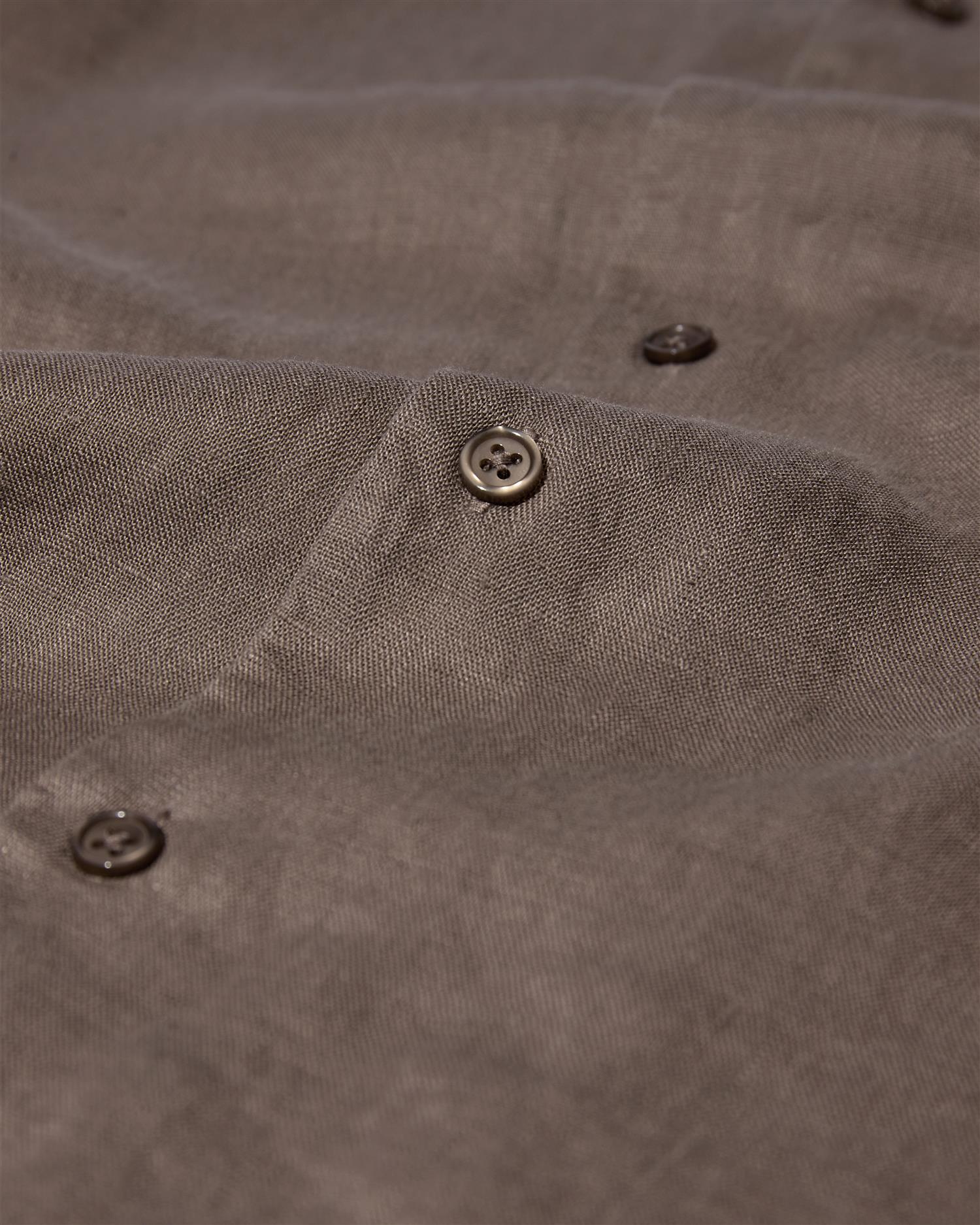 MMGTheo Linen Cuban Shirt-Skjorte-Mos Mosh-Aandahls