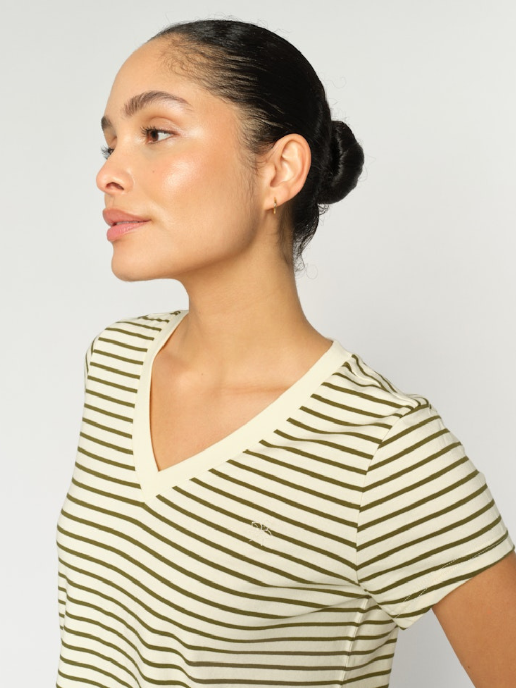 Mmkala V-Ssstripe Tee-T-shirt-Mos Mosh-Aandahls