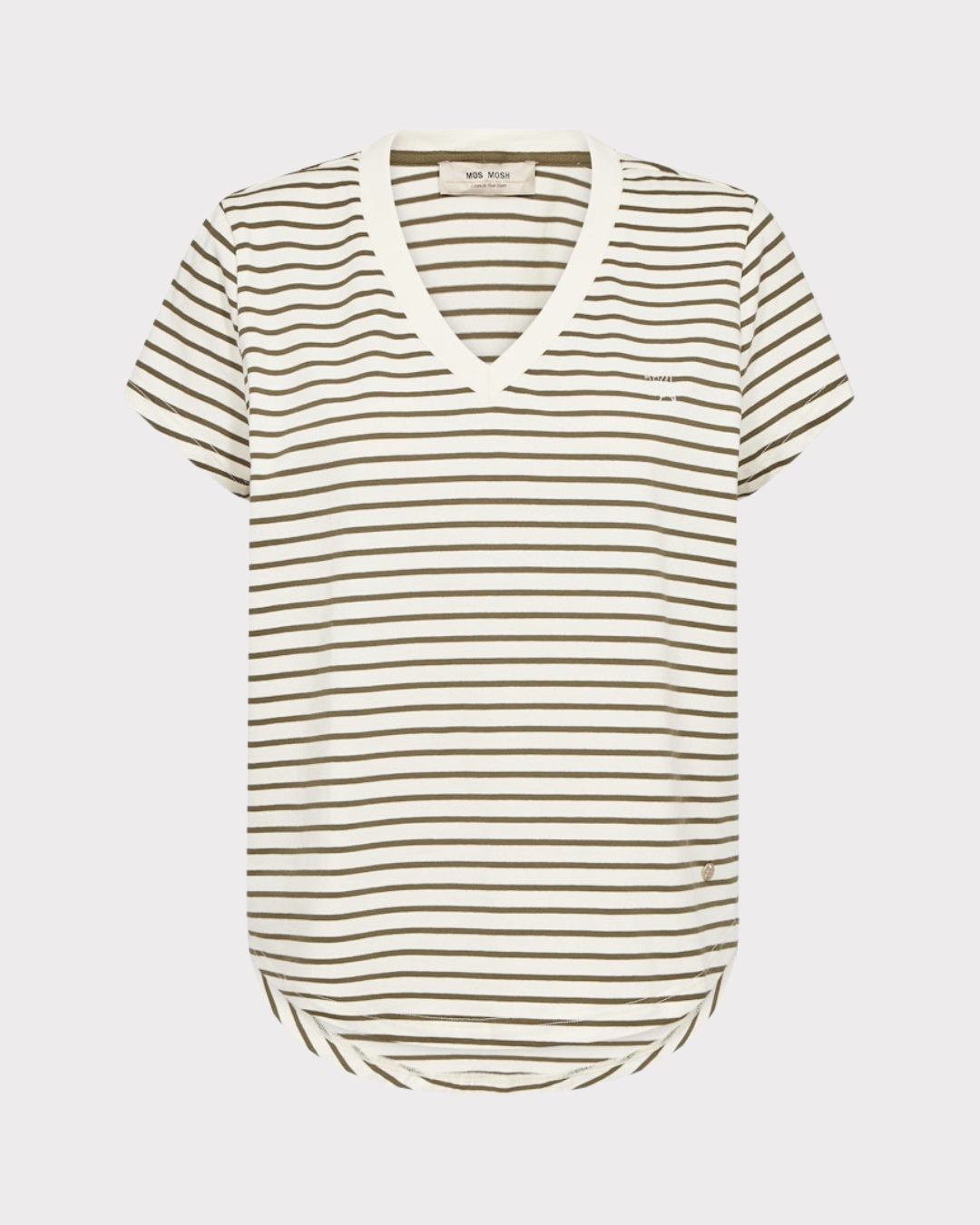 Mmkala V-Ssstripe Tee-T-shirt-Mos Mosh-Aandahls