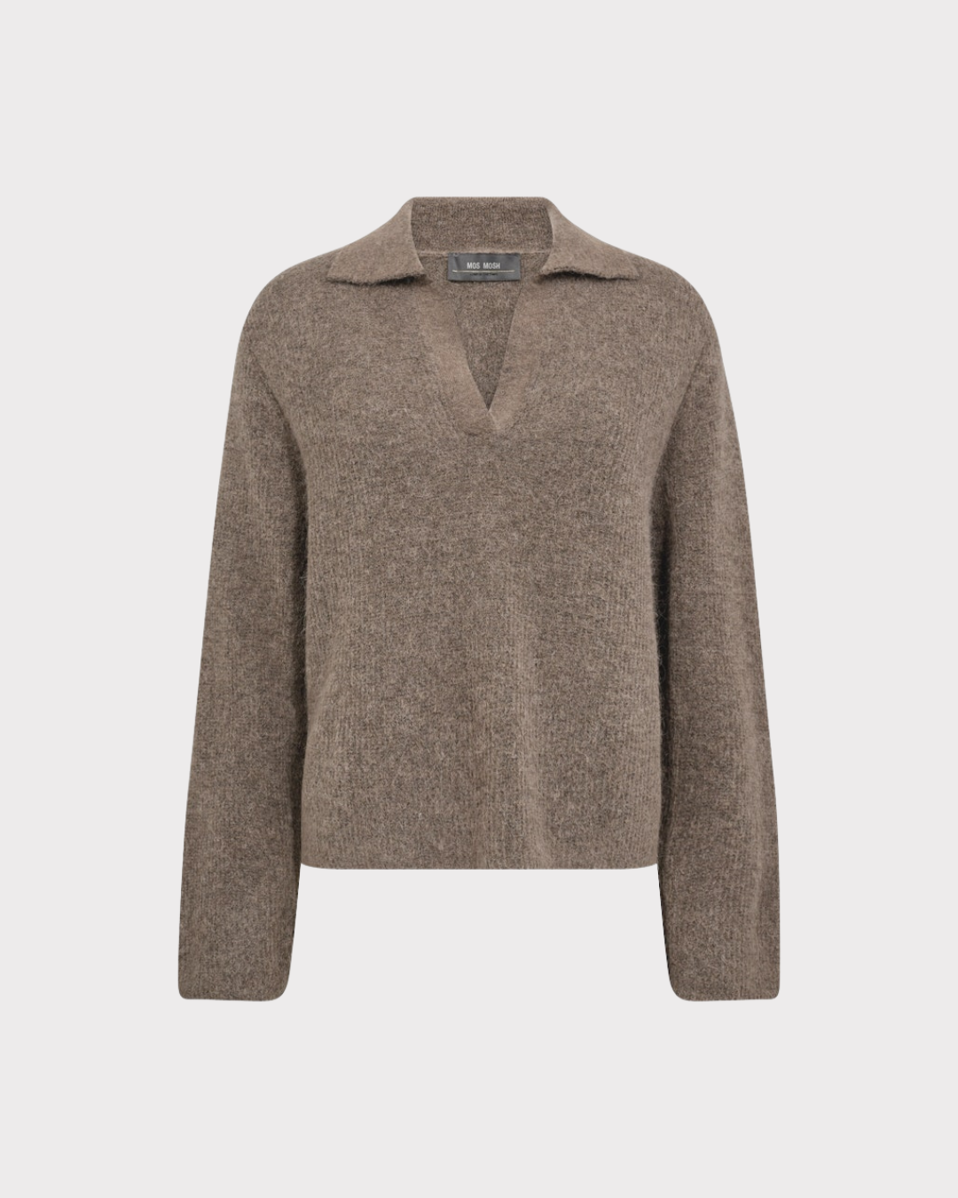 MMThora Aidy Polo Knit-Genser-Mos Mosh-Aandahls