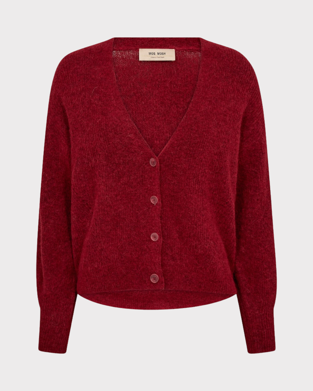 Mmthora V-Neck Knit Cardigan-CARDIGAN-Mos Mosh-Aandahls