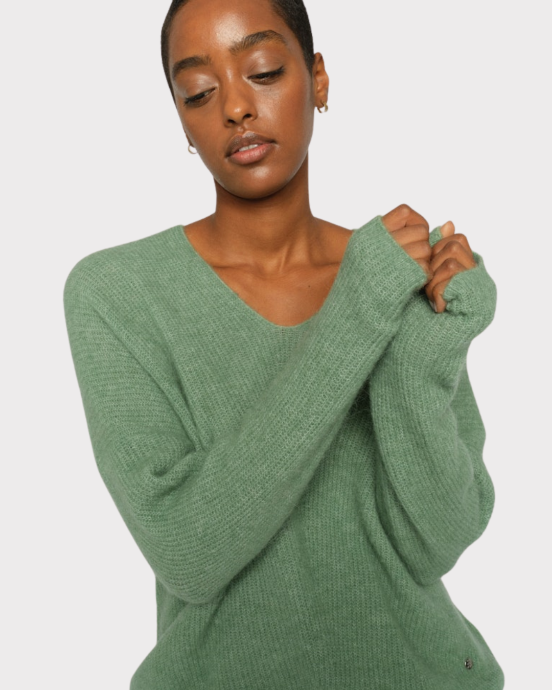Mmthora V-Neck Knit-Genser-Mos Mosh-Aandahls