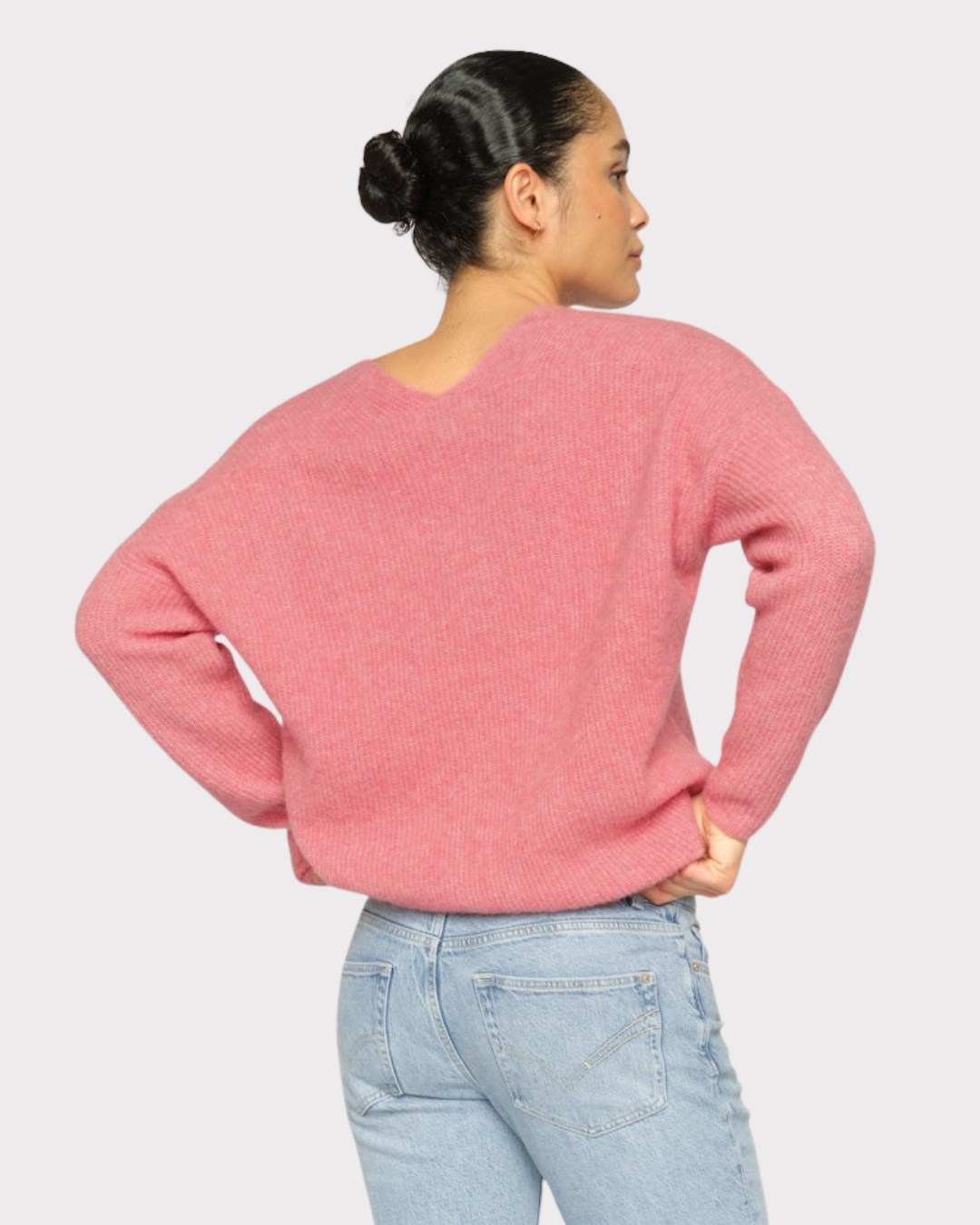 Mmthora V-Neck Knit-Genser-Mos Mosh-Aandahls
