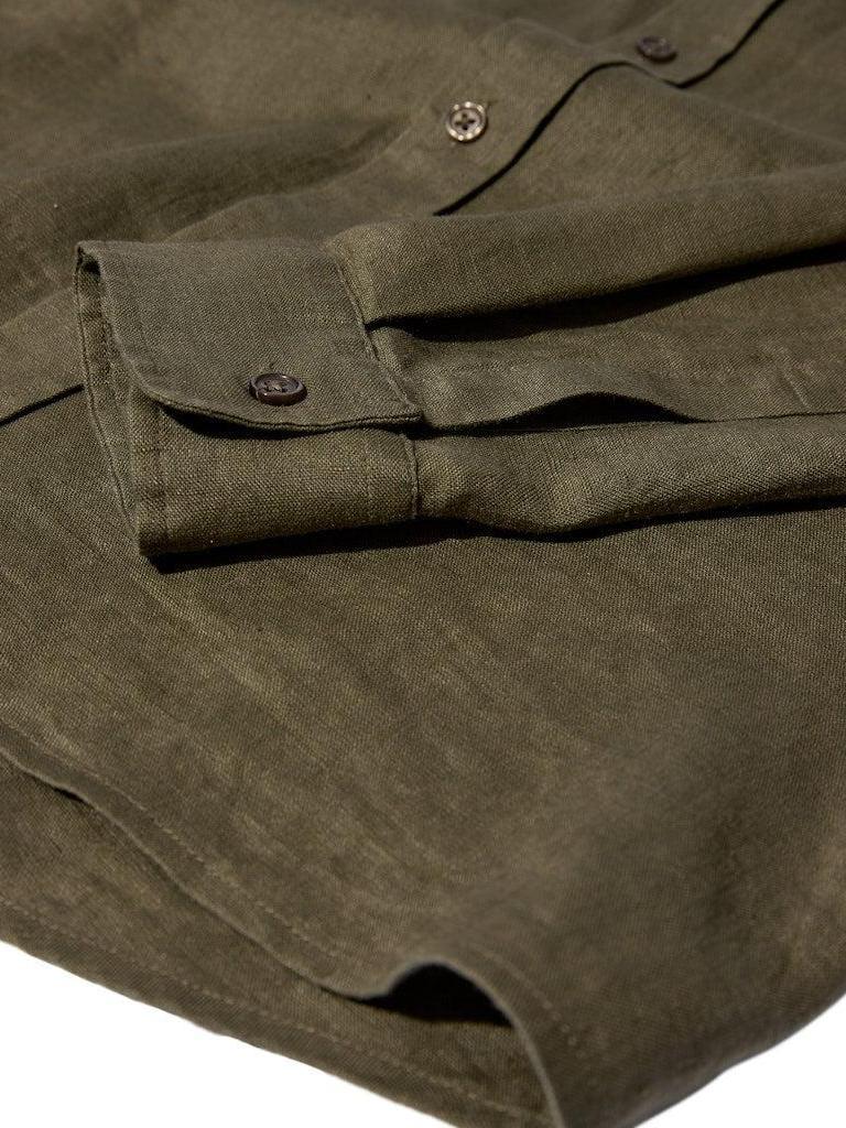 Theo Linen Shirt-Skjorte-Mos Mosh-Aandahls