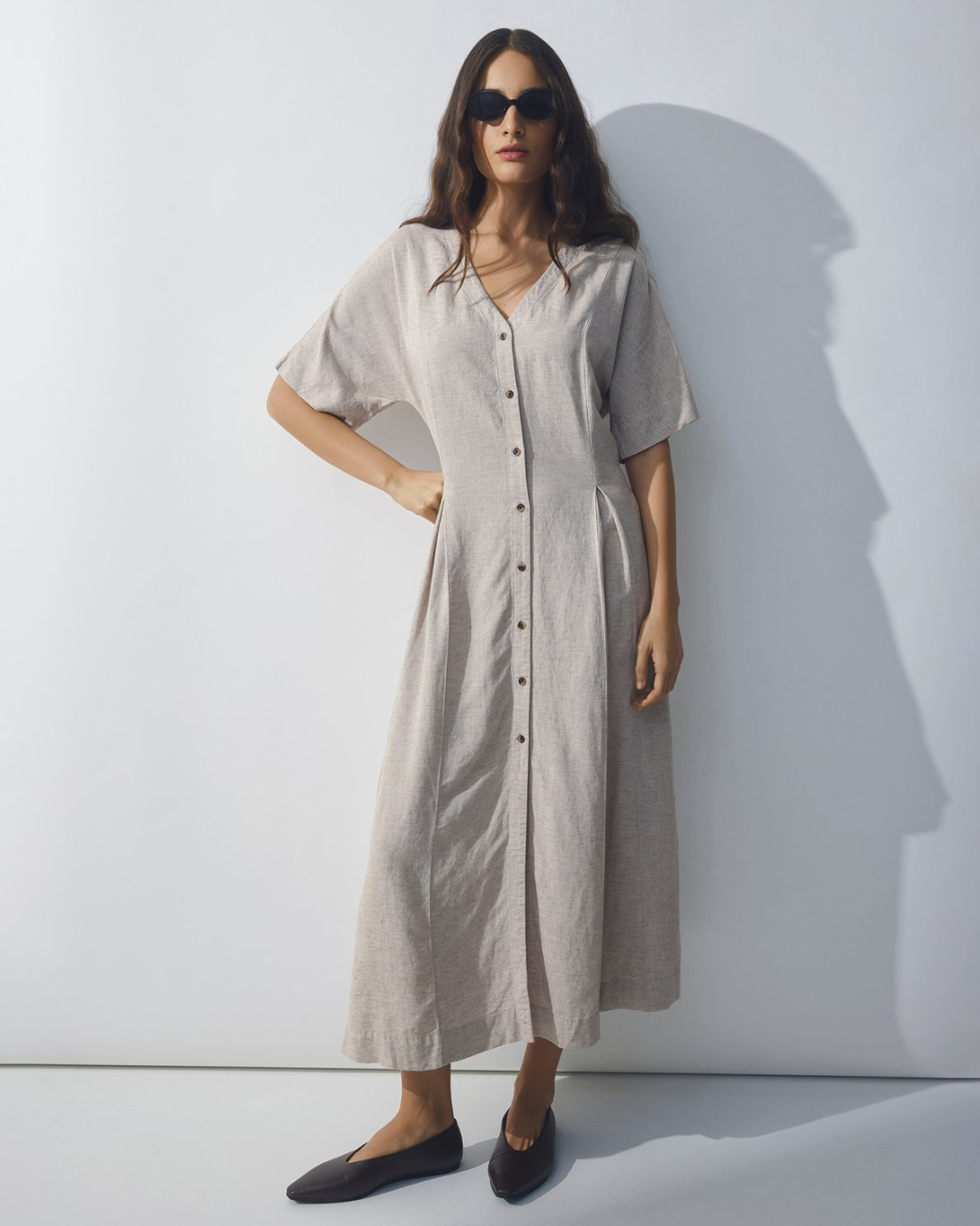 Mschviana Ginia 2/4 Dress-Kjole-MSCH Copenhagen-Aandahls