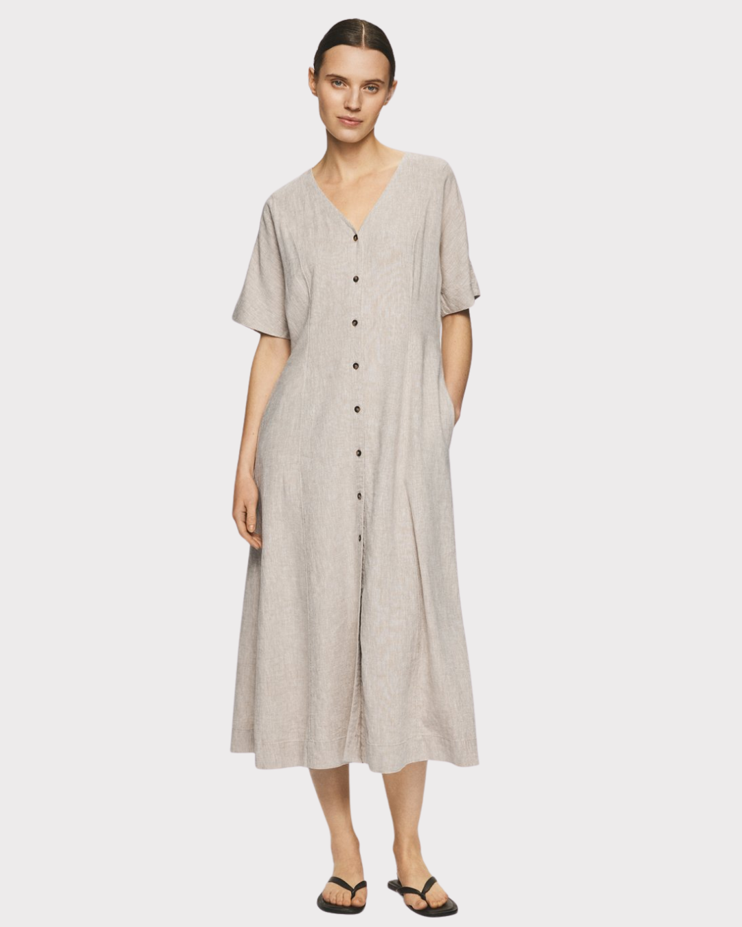 Mschviana Ginia 2/4 Dress-Kjole-MSCH Copenhagen-Aandahls