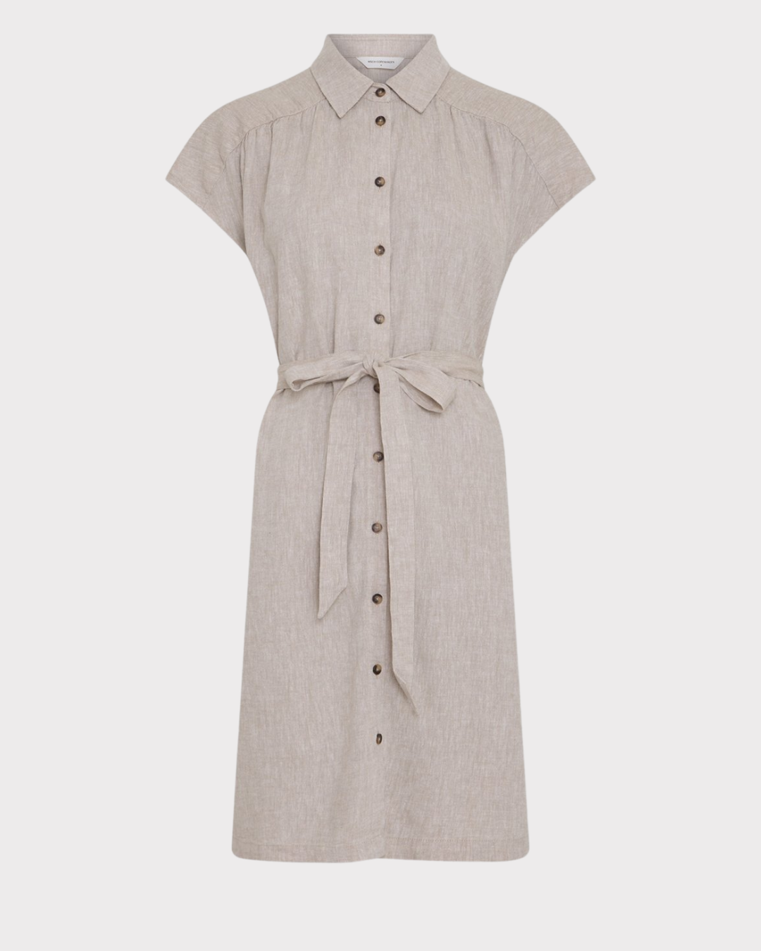 Mschviana Ginia Ss Shirt Dress-Kjole-MSCH Copenhagen-Aandahls
